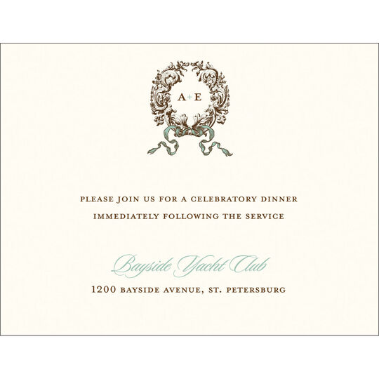 Cherished Wedding Reception Cards